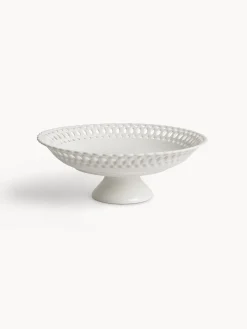 coincasa Coppe E Coppette|Coppa con base in porcellana traforata Bianco