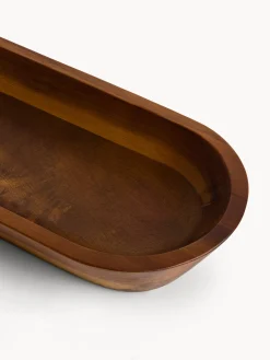 coincasa Coppe E Coppette|Coppa in legno di acacia con logo laser Marrone chiaro