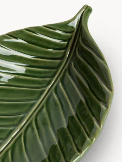 coincasa Coppe E Coppette|Coppa in stoneware a forma di foglia Multicolor