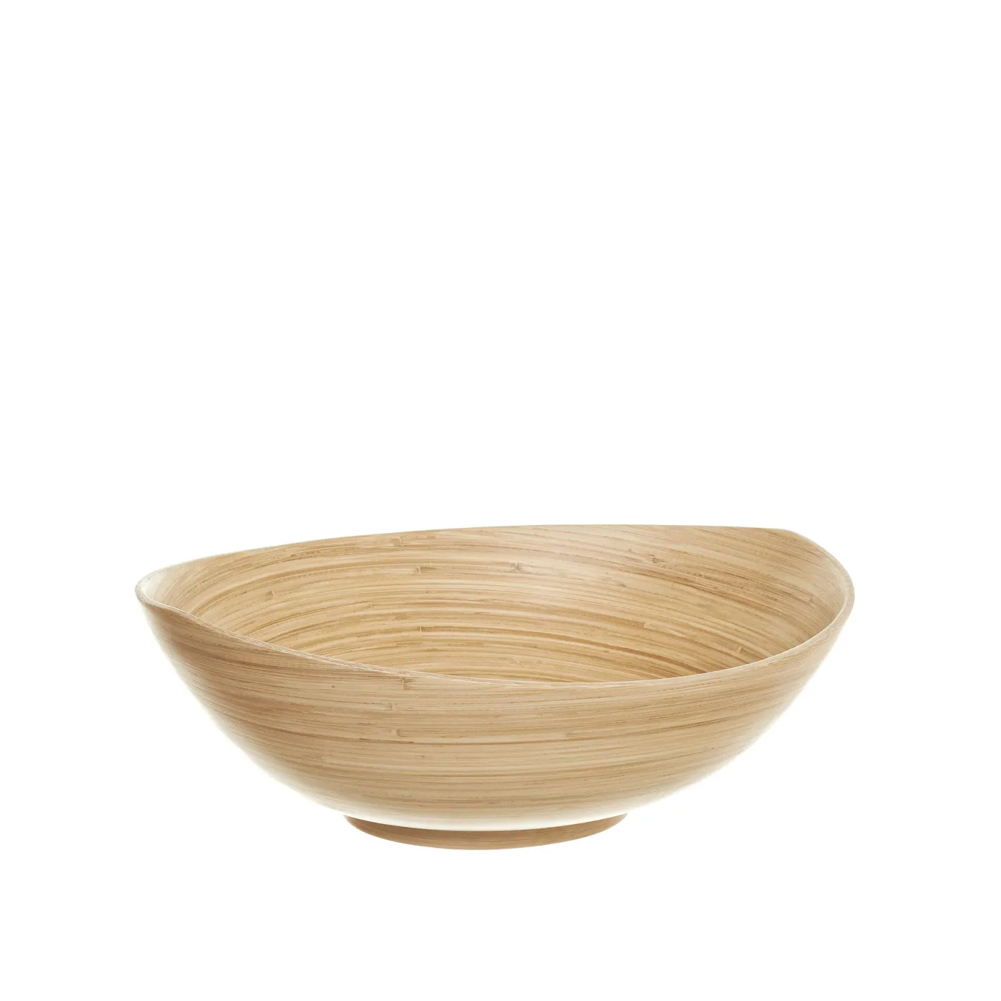 coincasa Coppe E Coppette|Coppa ovale bamboo Naturale