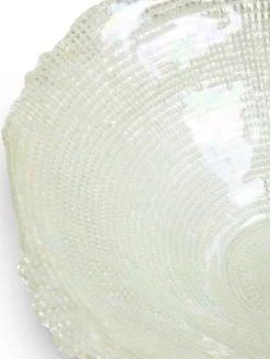 coincasa Coppe E Coppette|Coppe E Contenitori Natalizi|Coppa vetro ad onda Trasparente