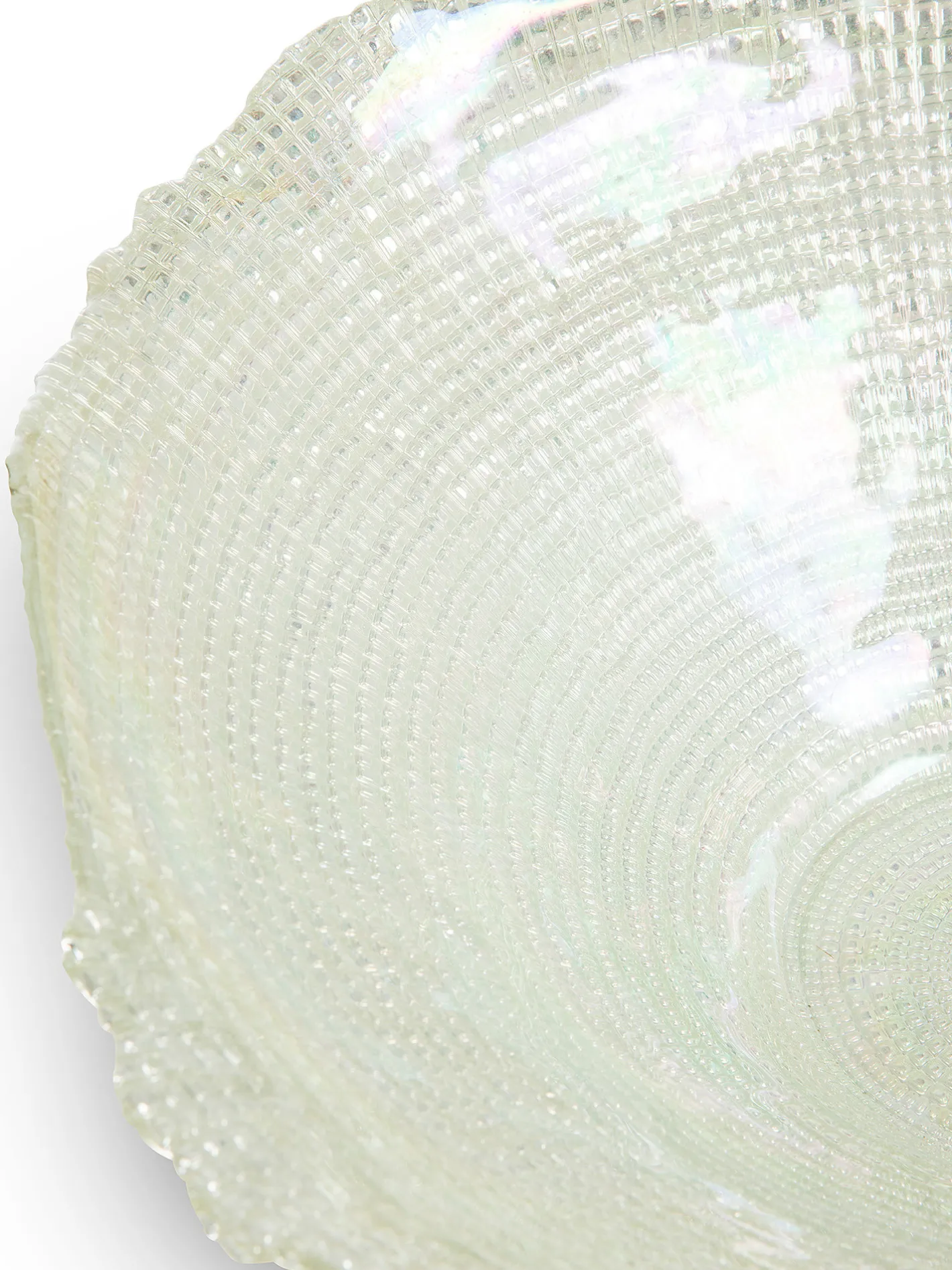 coincasa Coppe E Coppette|Coppe E Contenitori Natalizi|Coppa vetro ad onda Trasparente