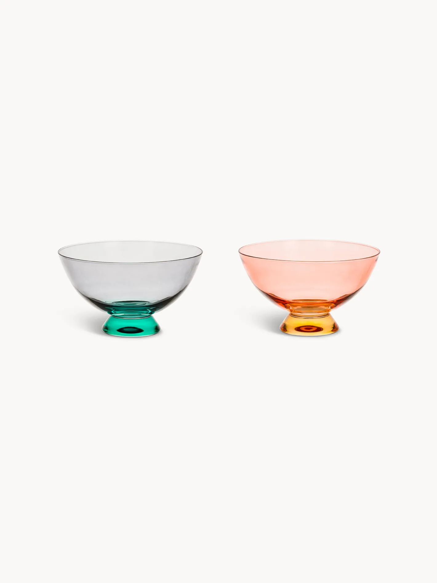 Coppe E Coppette|Coppetta in vetro borosilicato colorato Multicolor