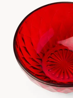 coincasa Coppe E Coppette|Coppetta in vetro spruzzato stampato Rosso