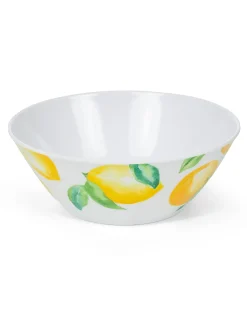 coincasa Picnic E Tempo Libero|Coppetta melammina motivo limoni Bianco