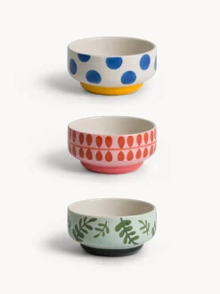 coincasa Coppe E Coppette|Coppette in ceramica motivi astratti Multicolor