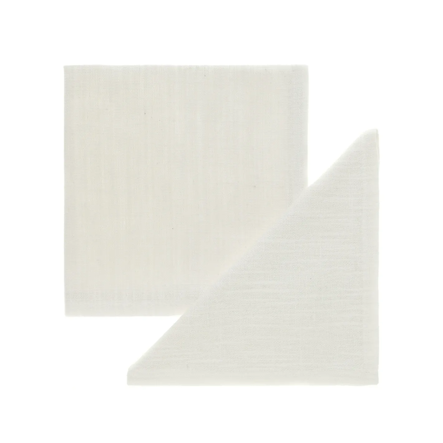 coincasa Biancheria Da Tavola|Tovaglie E Tovaglioli|Coppia tovaglioli slub cotone Bianco