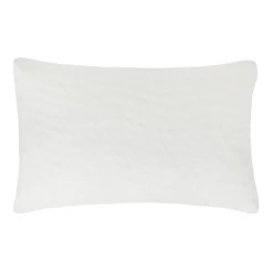 coincasa Biancheria Da Letto|Cuscini Letto|Copriguanciale jacquard Threelevel Bianco