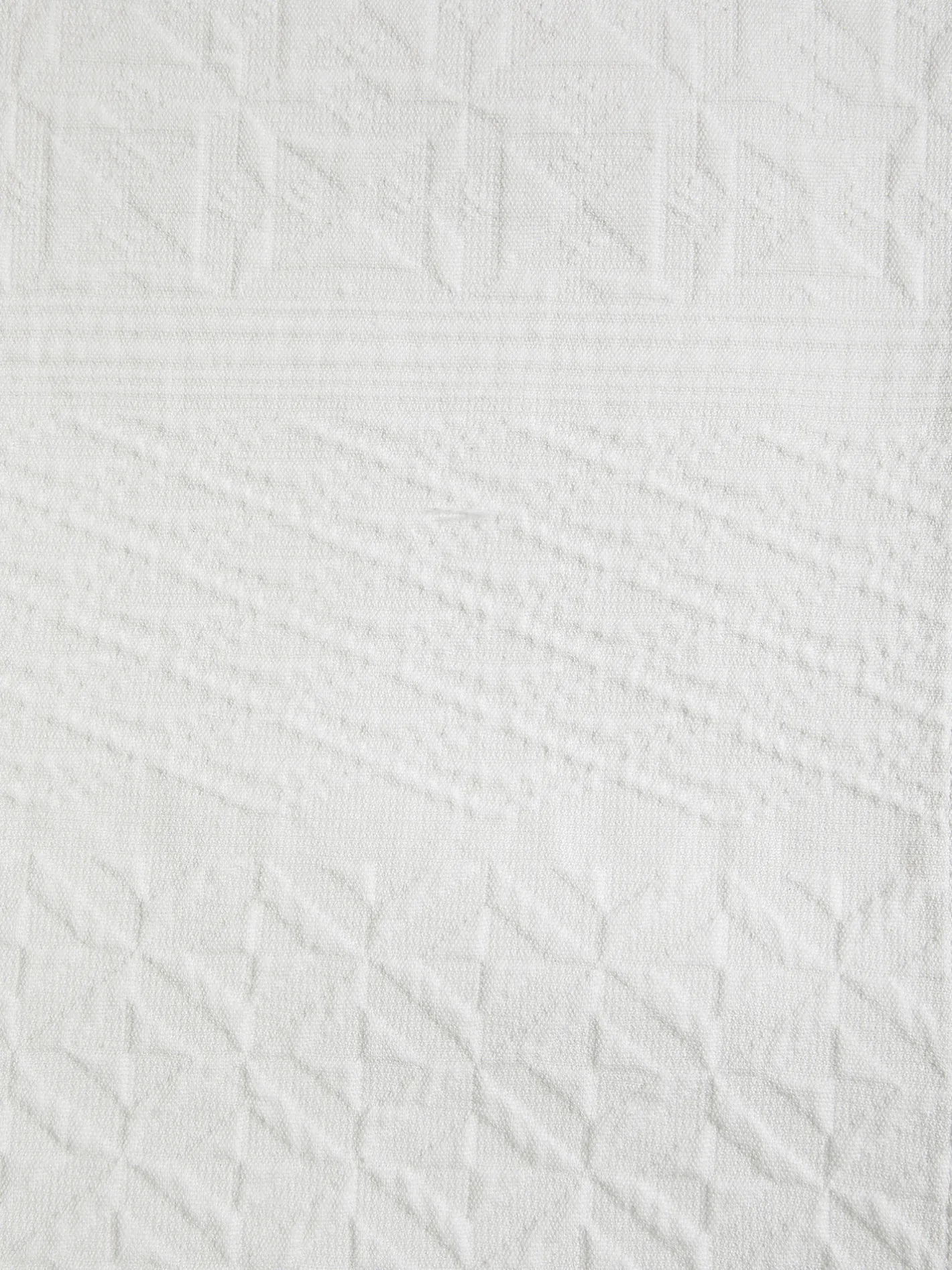 coincasa Biancheria Da Letto|Trapunte E Copriletti|Copriletto in cotone lavato tinto filo con decoro in rilievo Portofino Grigio perla