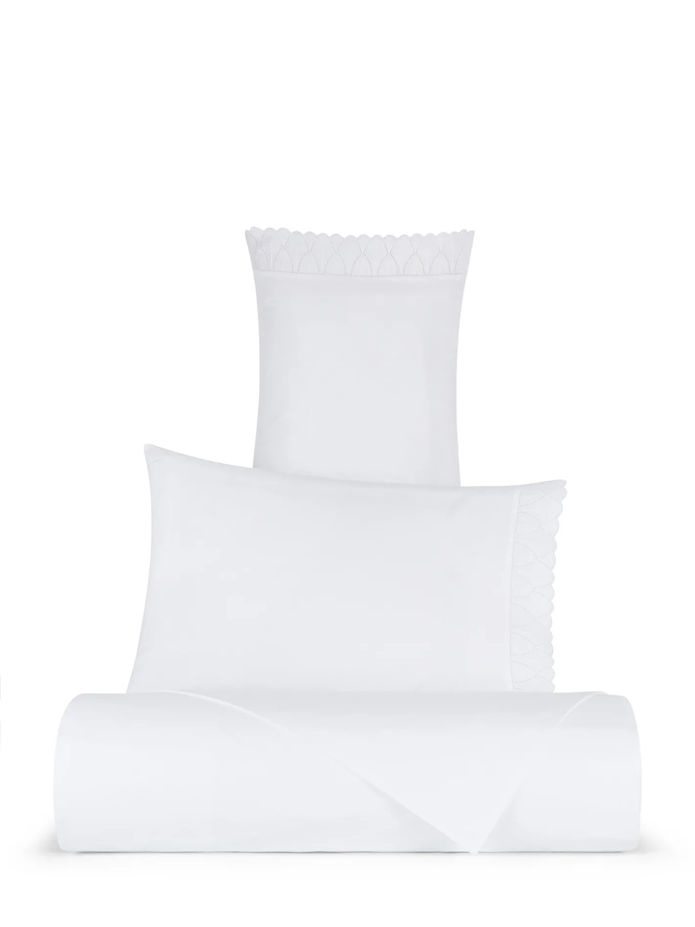 coincasa Biancheria Da Letto|Copripiumini|Copripiumino in pregiato cotone percalle Portofino Bianco