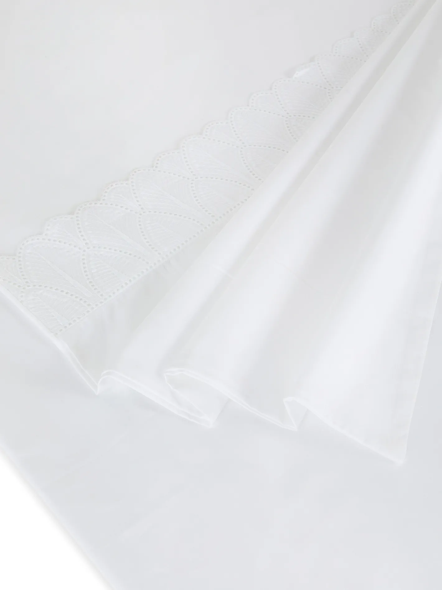 coincasa Biancheria Da Letto|Copripiumini|Copripiumino in pregiato cotone percalle Portofino Bianco