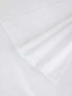 coincasa Biancheria Da Letto|Copripiumini|Copripiumino in pregiato cotone percalle Portofino Bianco