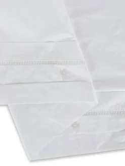 coincasa Biancheria Da Letto|Copripiumini|Copripiumino in pregiato cotone percalle Portofino Bianco