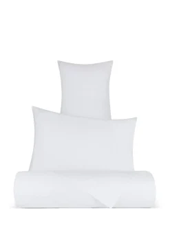coincasa Biancheria Da Letto|Copripiumini|Copripiumino in pregiato cotone percalle Portofino Bianco
