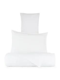 society limonta Biancheria Da Letto|Copripiumini|Copripiumino percalle di cotone stampato Special Capsule SOCIETY Made in Italy per Coincasa Bianco