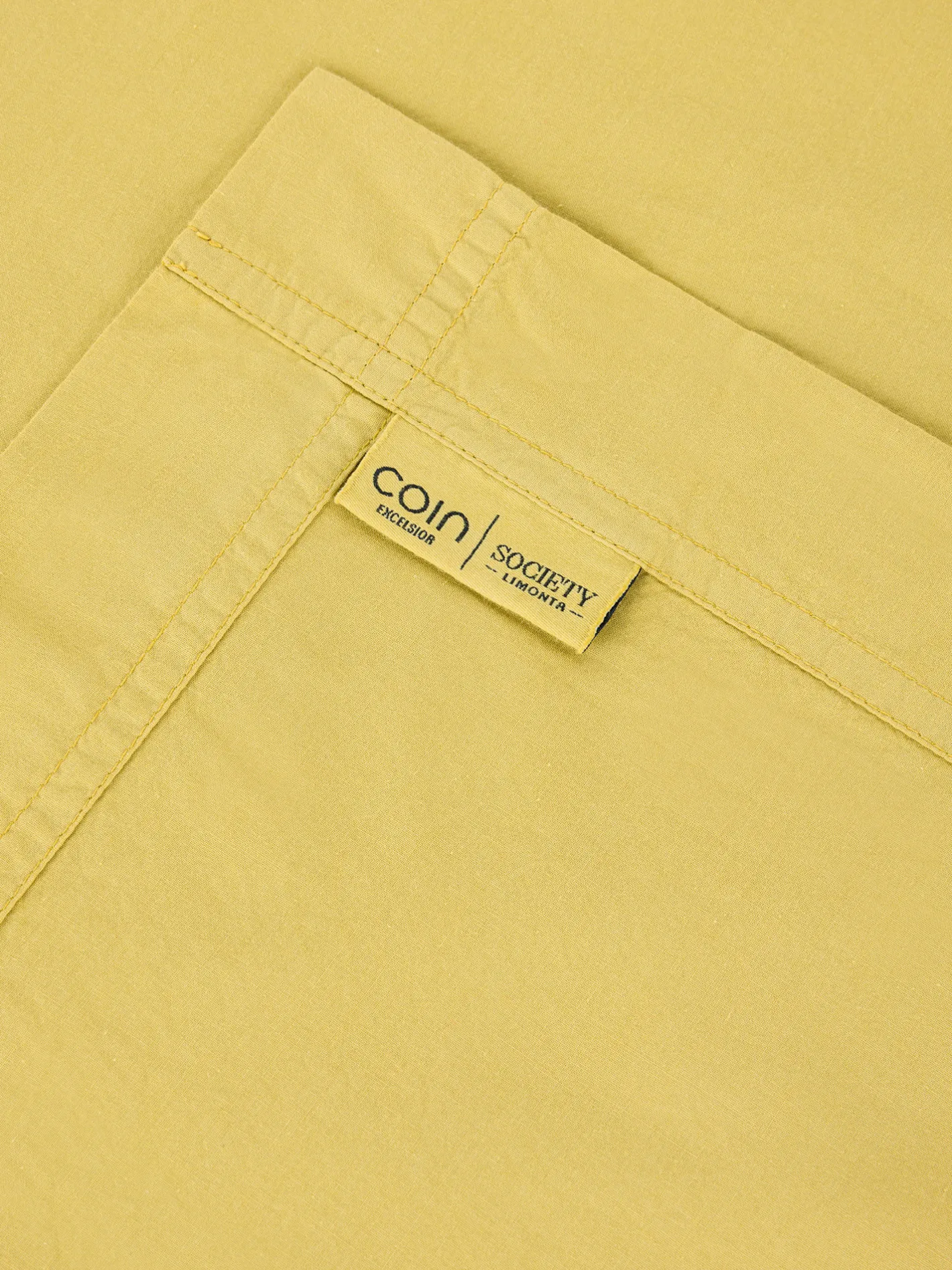 society limonta Biancheria Da Letto|Copripiumini|Copripiumino percalle di cotone stampato Special Capsule SOCIETY Made in Italy per Coincasa Giallo limone