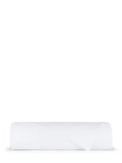 coincasa Biancheria Da Letto|Copripiumini|Copripiumino ricamato in raso di cotone extra fine Portofino Bianco