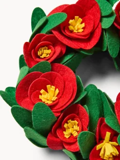 coincasa Ghirlande Natalizie|Corona in feltro Multicolor