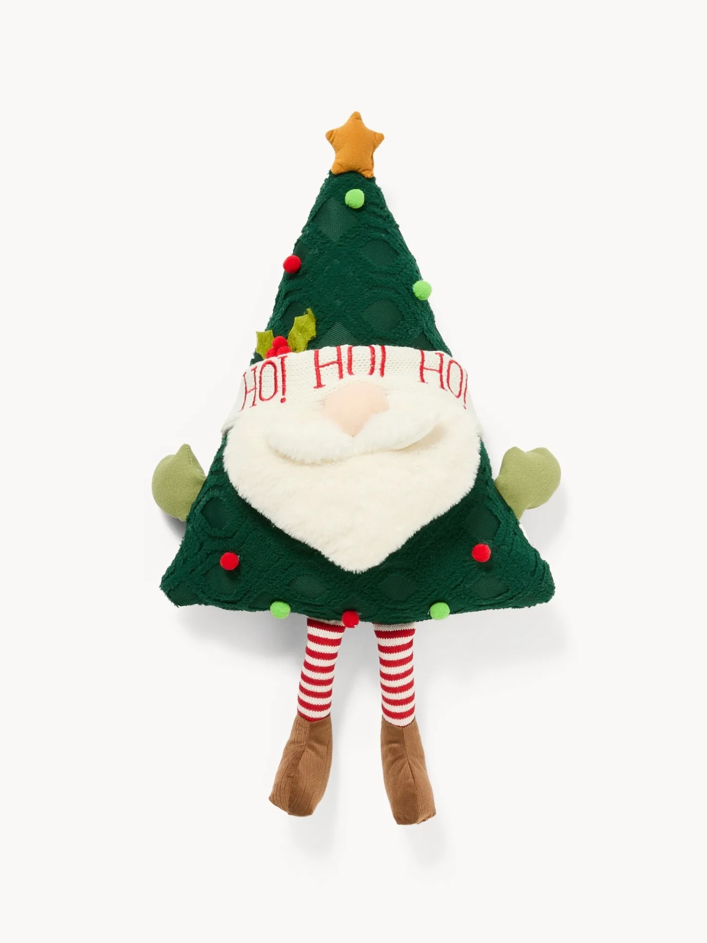 coincasa Cuscini Natalizi|Cuscino a forma di gnomo Multicolor