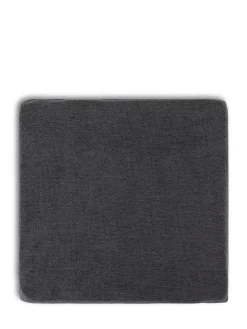 coincasa Cuscini Per Sedie|Cuscino da sedia in cotone tinta unita Grigio