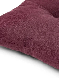 coincasa Cuscini Per Sedie|Cuscino da sedia puro lino tinta unita Viola