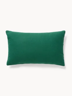 coincasa Cuscini Divano|Cuscini Natalizi|Cuscino 30x50 alberi ricamati Verde