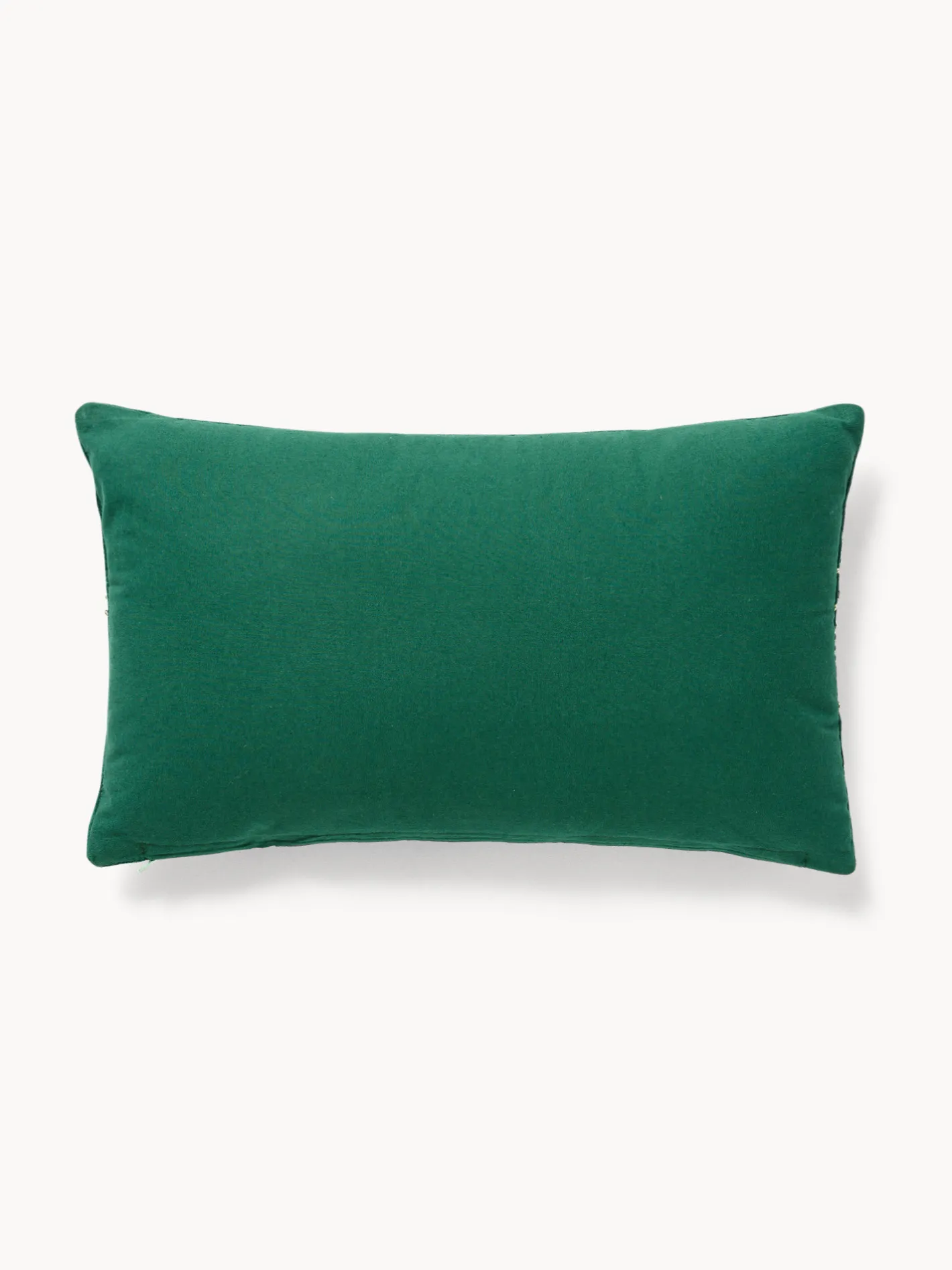 coincasa Cuscini Divano|Cuscini Natalizi|Cuscino 30x50 alberi ricamati Verde