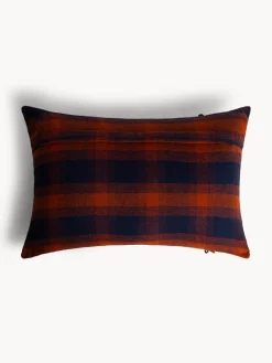 coincasa Cuscini|Cuscini Divano|Cuscino 35x50 cm in cotone check Blu