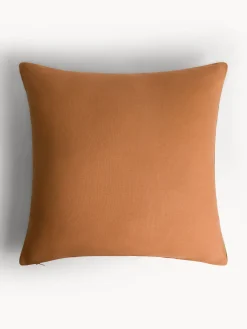 coincasa Cuscini|Cuscini Divano|Cuscino 50x50 cm in lino eco-print foliage Rosa chiaro