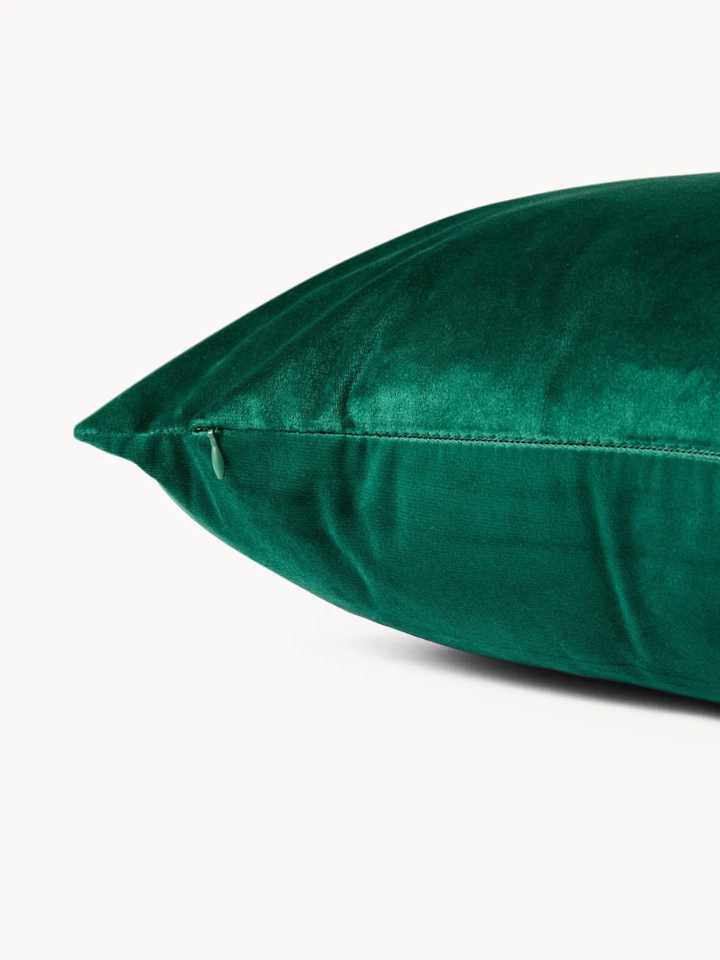 coincasa Cuscini Divano|Cuscini Natalizi|Cuscino 45x45 in velluto tinta unita Verde