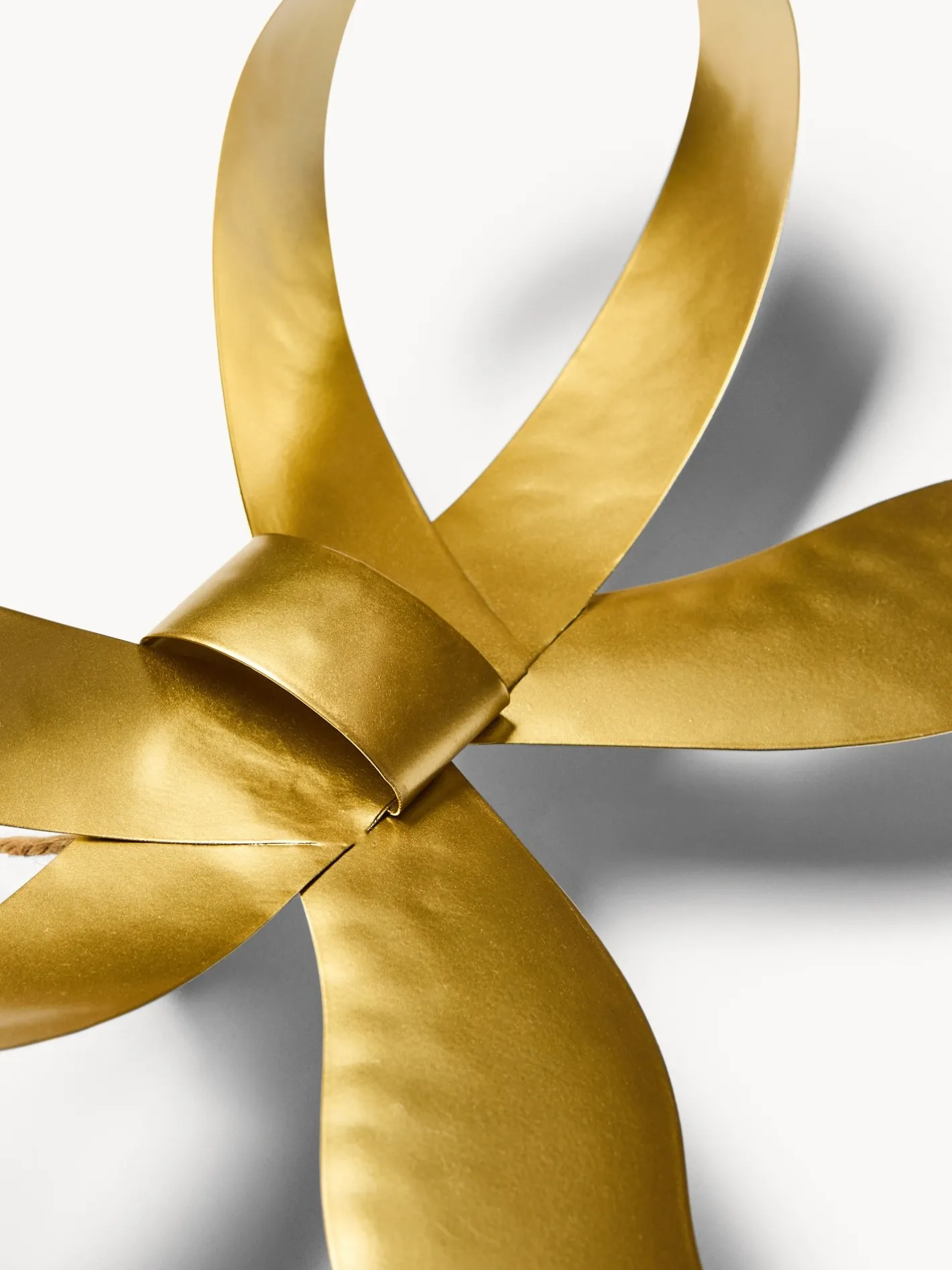 coincasa Altre Decorazioni|Decorazione a forma di fiocco in ferro Oro