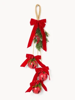 coincasa Altre Decorazioni Natalizie|Decorazione da appendere con campane Rosso
