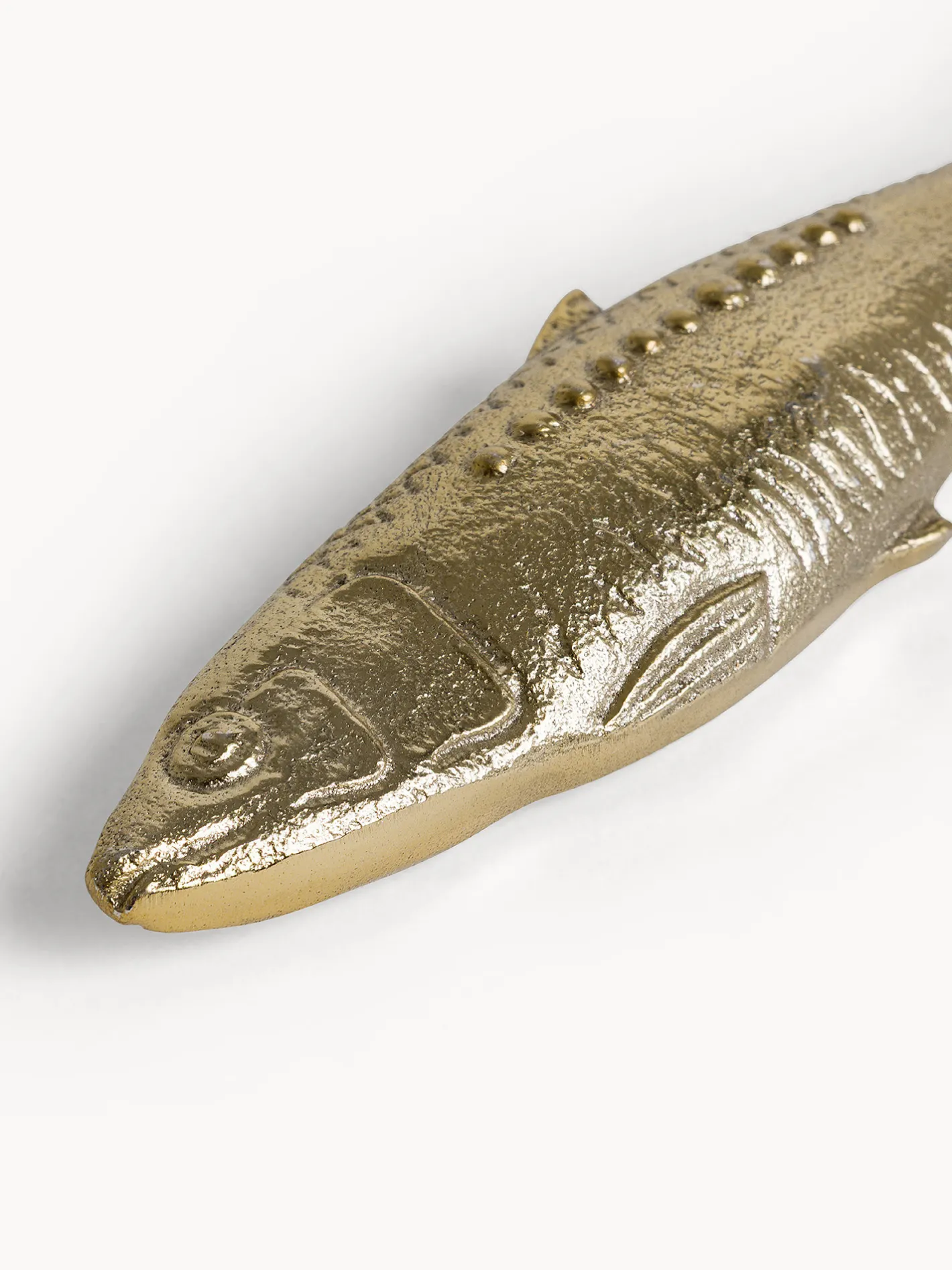 coincasa Soprammobili E Orologi|Decorazione in alluminio dorato Oro