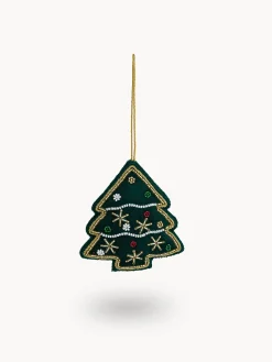 coincasa Altre Decorazioni|Decorazione per albero a forma di pino in feltro Verde