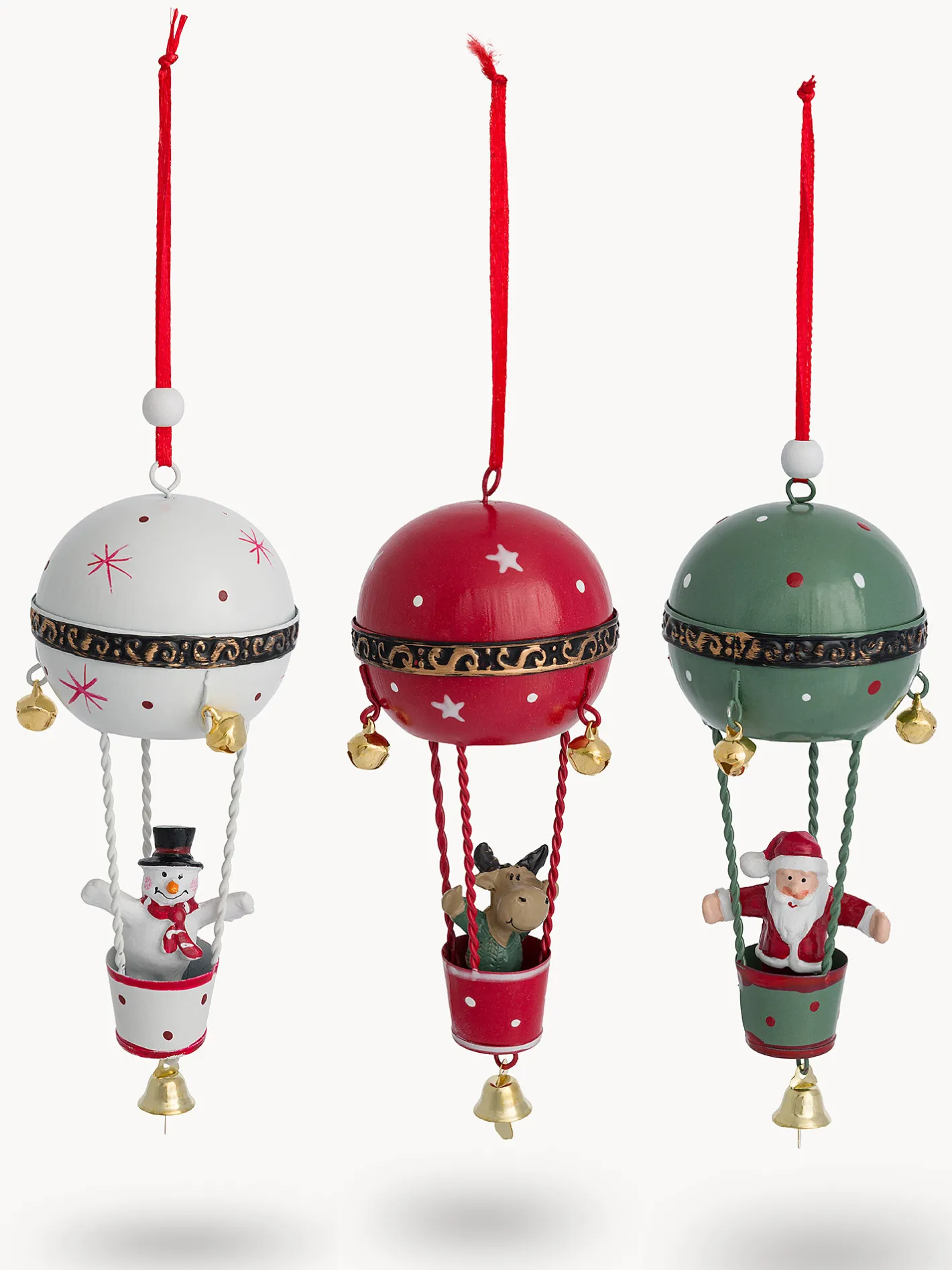 coincasa Altre Decorazioni|Decorazione per albero in latta Multicolor