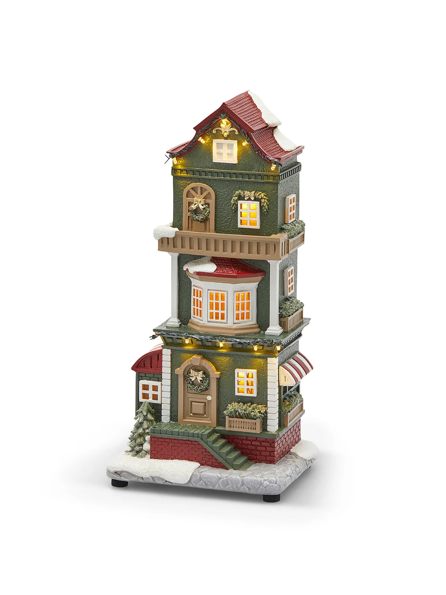 coincasa Altre Decorazioni Natalizie|Decoro casetta con luci Multicolor