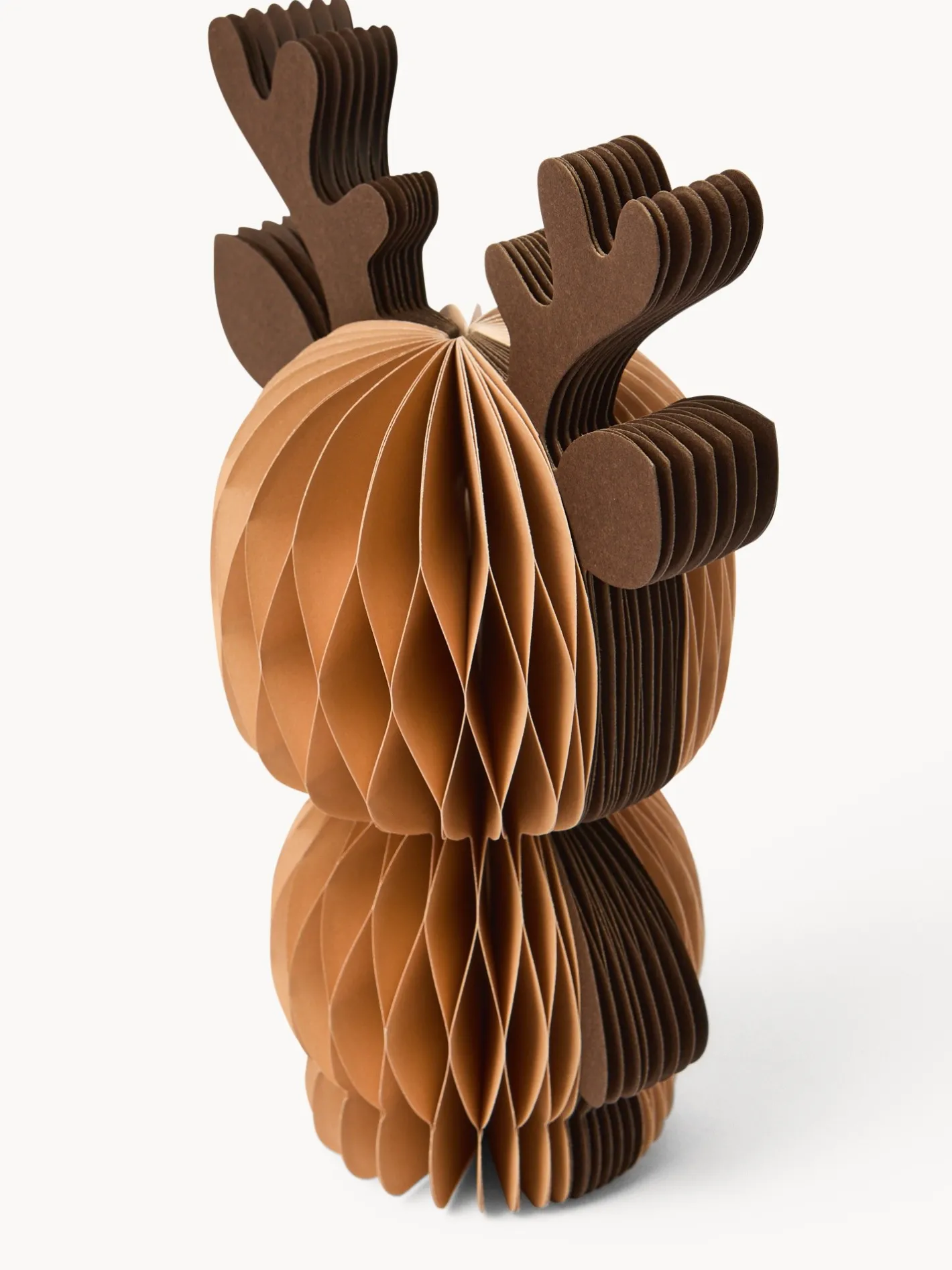 coincasa Altre Decorazioni Natalizie|Decoro origami a renna Marrone