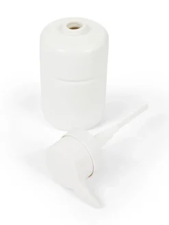 coincasa Accessori Bagno|Biancheria Bagno|Dispenser in ceramica lucida Bianco