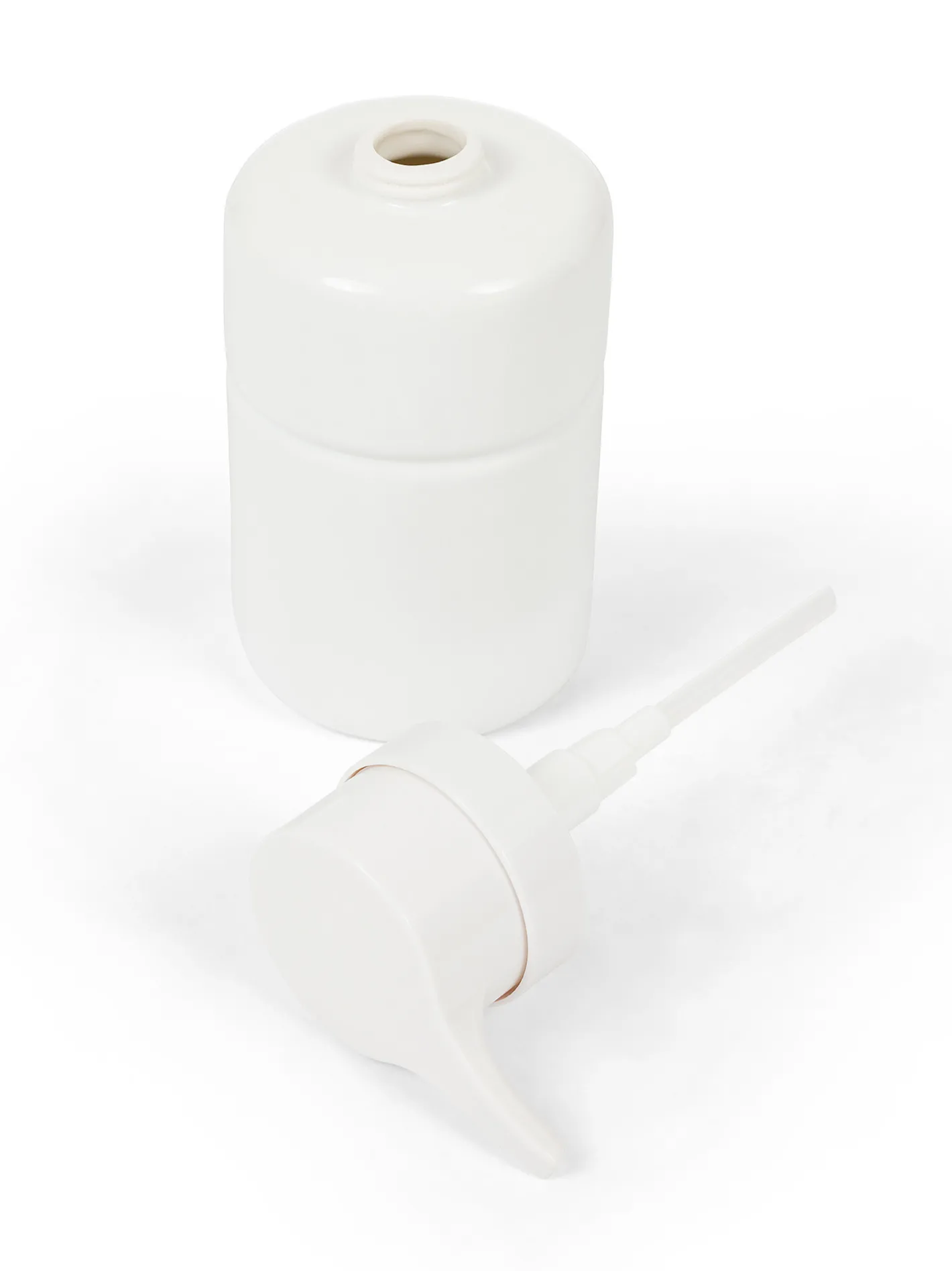 coincasa Accessori Bagno|Biancheria Bagno|Dispenser in ceramica lucida Bianco