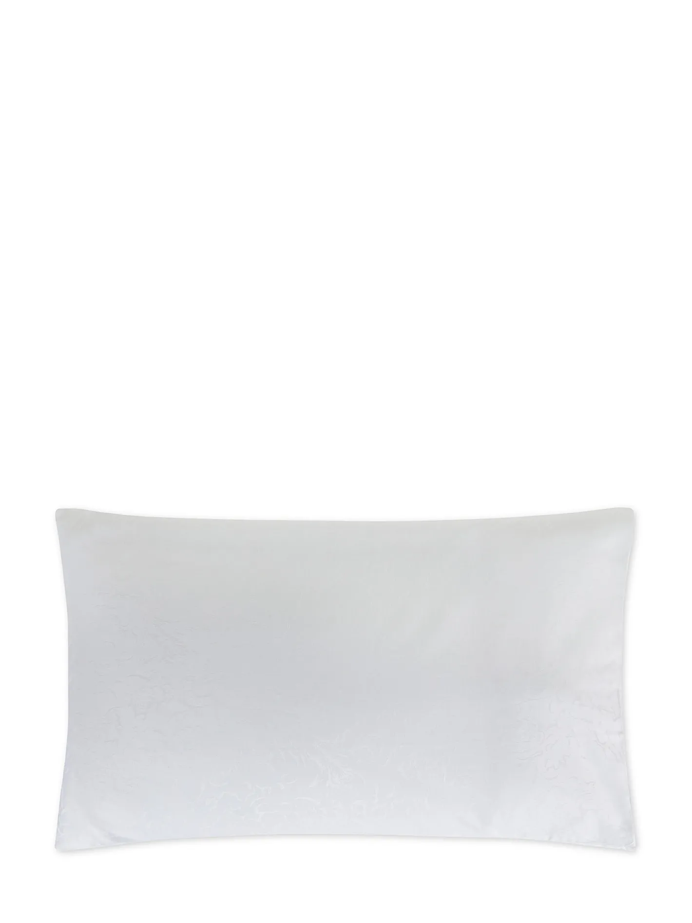 coincasa Biancheria Da Letto|Federe E Copricuscini|Federa in cotone percalle jacquard Portofino Bianco