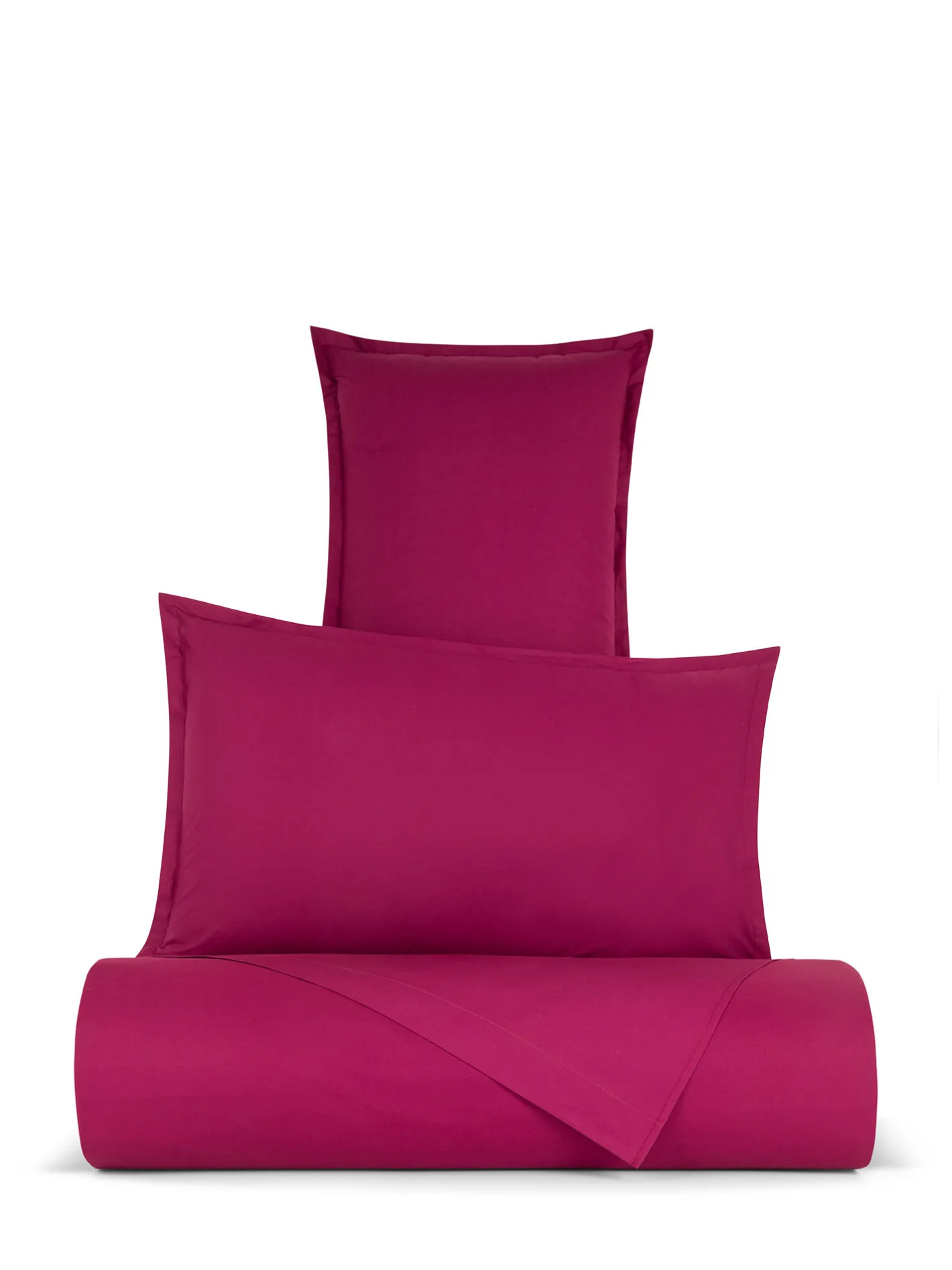 coincasa Federe E Copricuscini|Biancheria Da Letto|Federa in cotone percalle Zefiro Viola