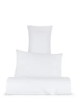 coincasa Biancheria Da Letto|Federe E Copricuscini|Federa in pregiato cotone percalle Portofino Bianco