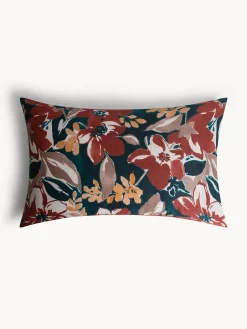 coincasa Biancheria Da Letto|Federe E Copricuscini|Federa in raso di cotone stampa floreale Multicolor