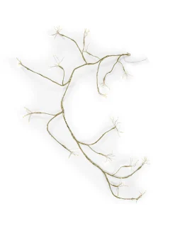 coincasa Luci Natalizie|Festone 160 micro led effetto ciuffo Giallo