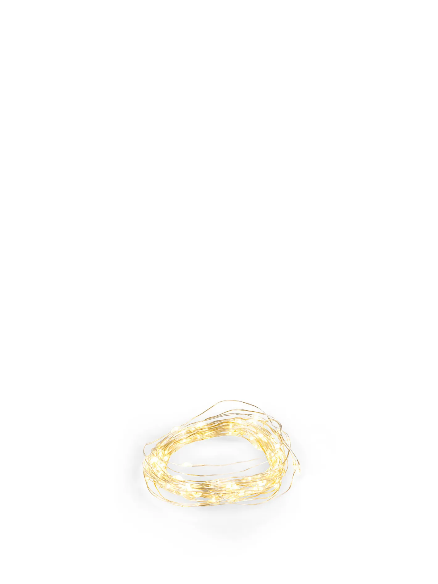 coincasa Luci Natalizie|Filo 40 micro led a luce calda Giallo