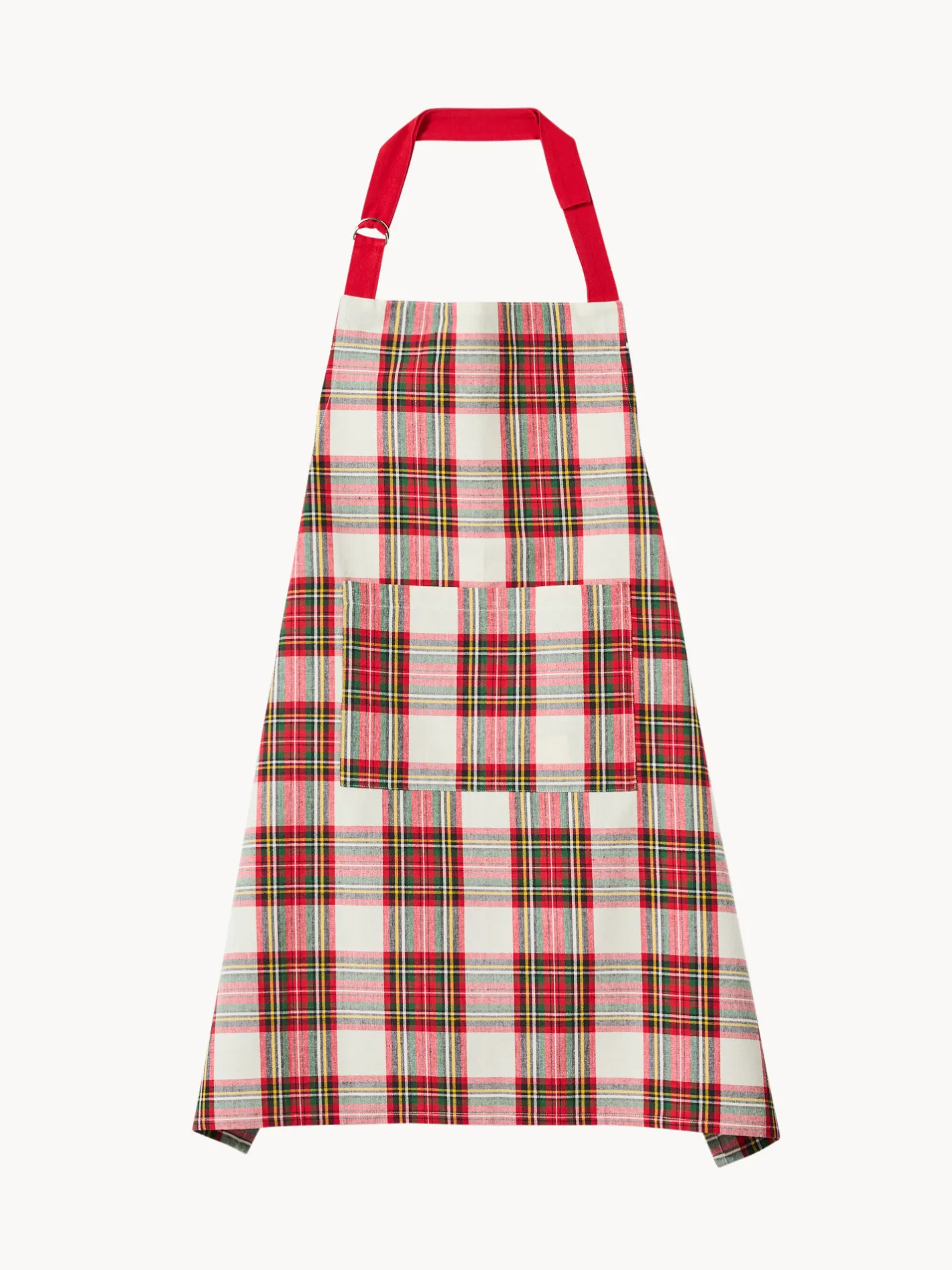 coincasa Grembiuli E Strofinacci|Grembiule a pettorina tartan in puro cotone tinto filo Multicolor