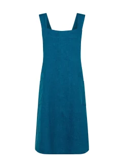 coincasa Grembiuli E Strofinacci|Grembiule da cucina piuro lino lavato tinta unita Petrolio