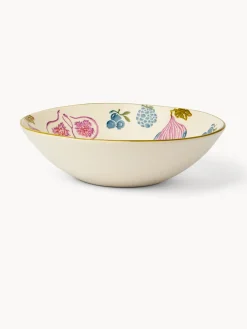 coincasa Insalatiere|Insalatiera in ceramica motivo fichi dipinto a mano Multicolor