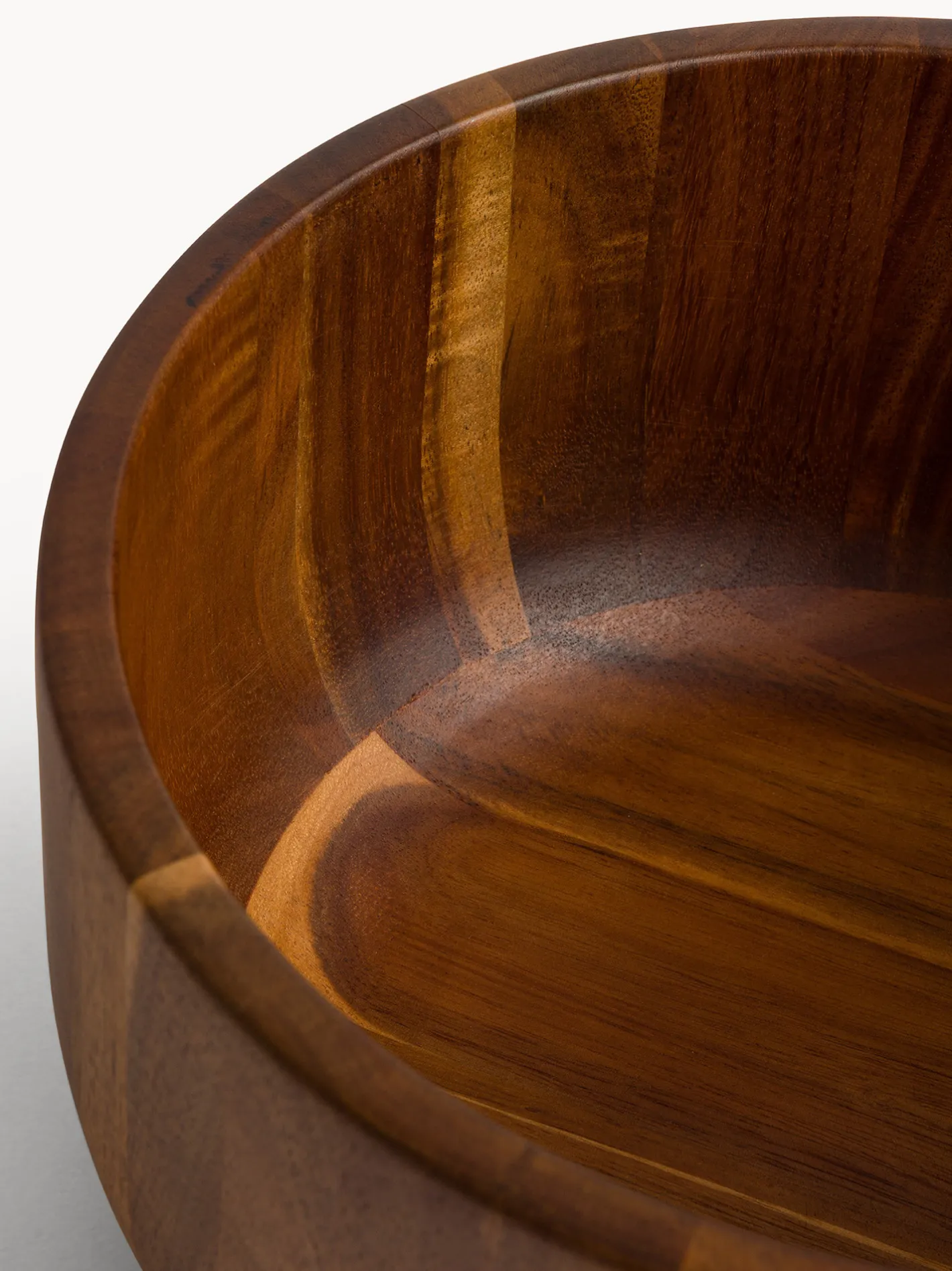 coincasa Insalatiere|Insalatiera in legno di acacia con logo laser Marrone chiaro