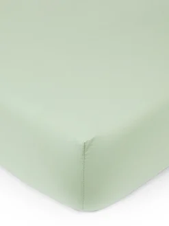 coincasa Biancheria Da Letto|Lenzuola Con Angoli|Lenzuolo con angoli in cotone percalle Zefiro Verde